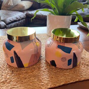 RARE DESIGN Capri Blue Volcano Candle